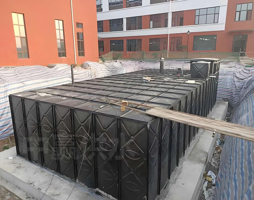 抗震地埋一体化消防泵站施工方案,施工流程及抗震设计解